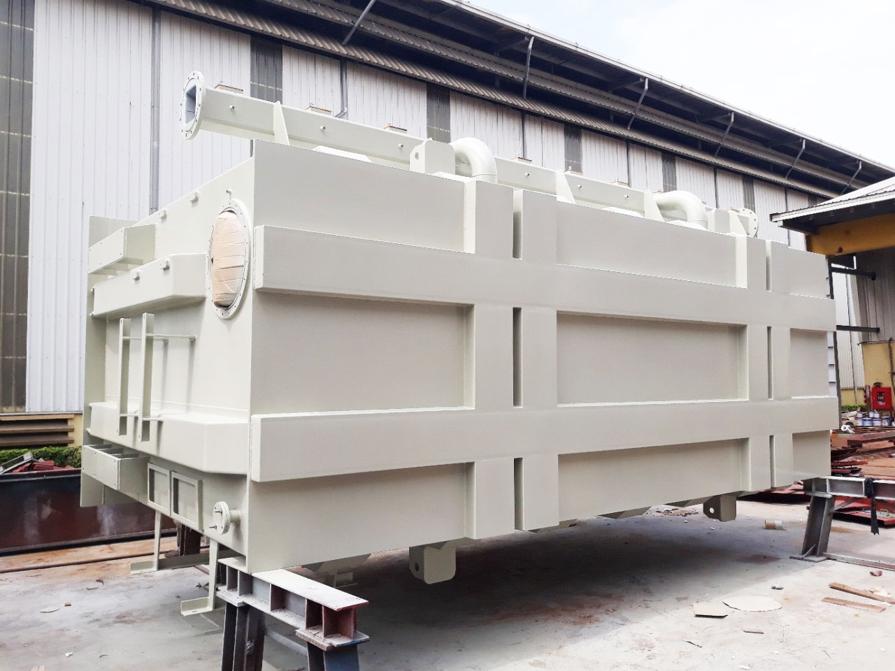 Shot blasting for cleaning metal and painted surfaces